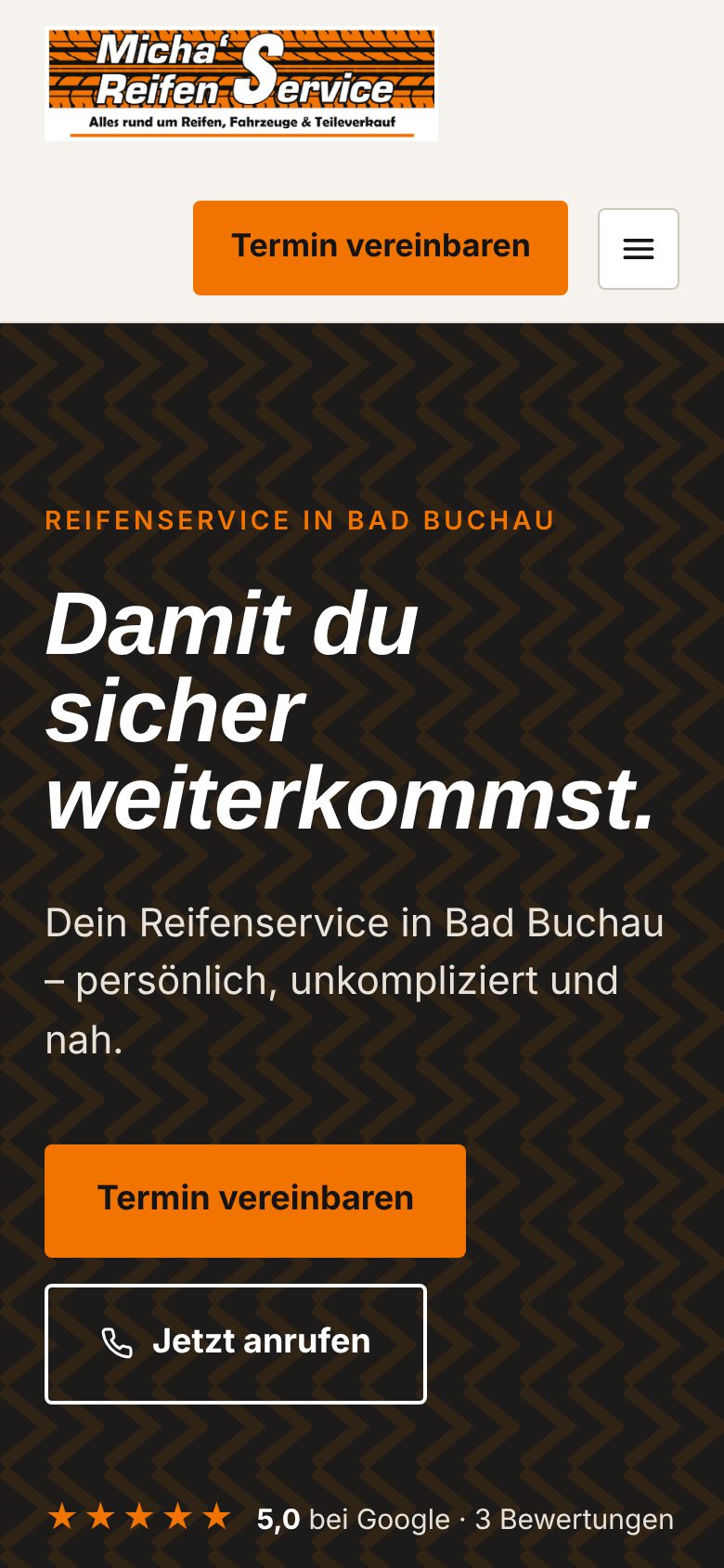 Mobile Ansicht von Micha's Reifen-Service